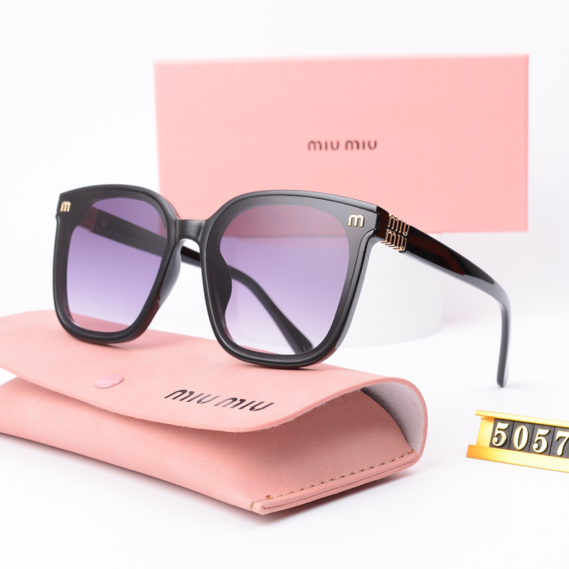 Miu Miu-Style Square Sunglasses - rep Miu Miu