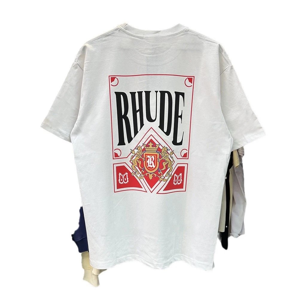 A Collection of Printed Short-Sleeve T-Shirts from American Streetwear Brand Rhude - rep Rhude