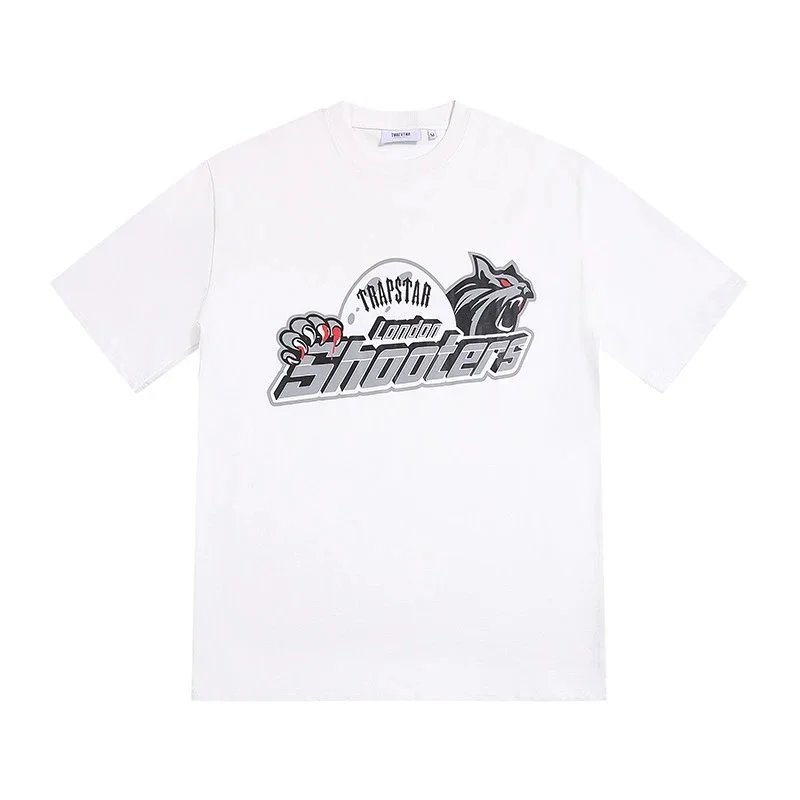 Trapstar Great White Shark Double-sided Print Short-sleeved T-shirt - rep Trapstar