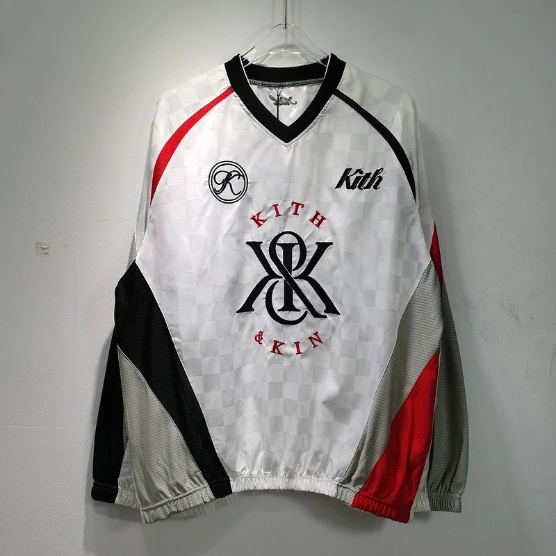 Kith & Kin Series: Vintage Football-Style Sweatshirt - rep kurtki