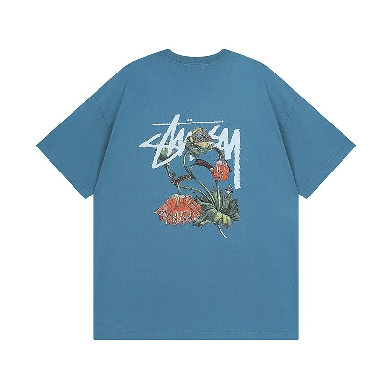 Stüssy × BAPE Collaborative Short-Sleeve T-Shirt - rep koszulki