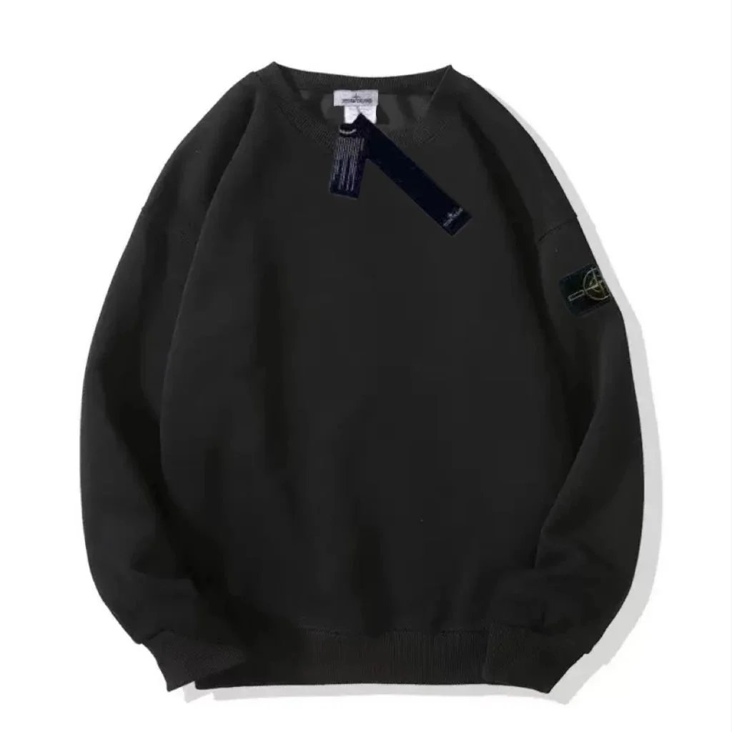 A selection of Stone Island's classic and popular crewneck sweatshirts. - rep Stone Island
