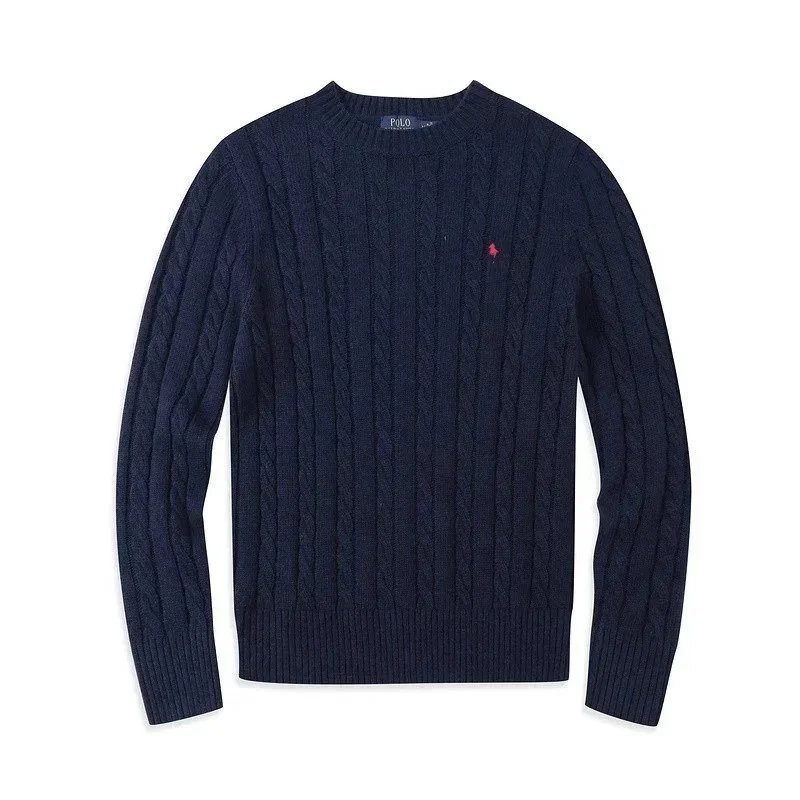Polo Ralph Lauren Classic Cable-Knit Crewneck Sweater - rep swetry