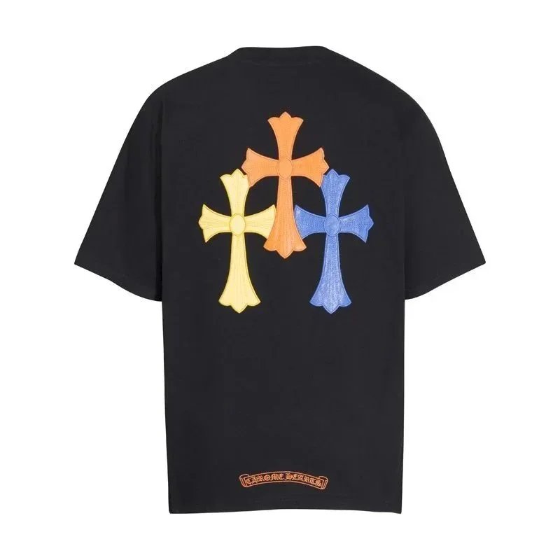 Chrome Hearts-Themed Short-Sleeve T-Shirt - rep koszulki