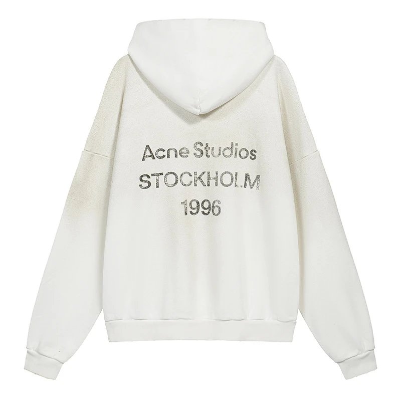 Acne Studios Stockholm 1996 Distressed Hoodie - rep Acne Studios