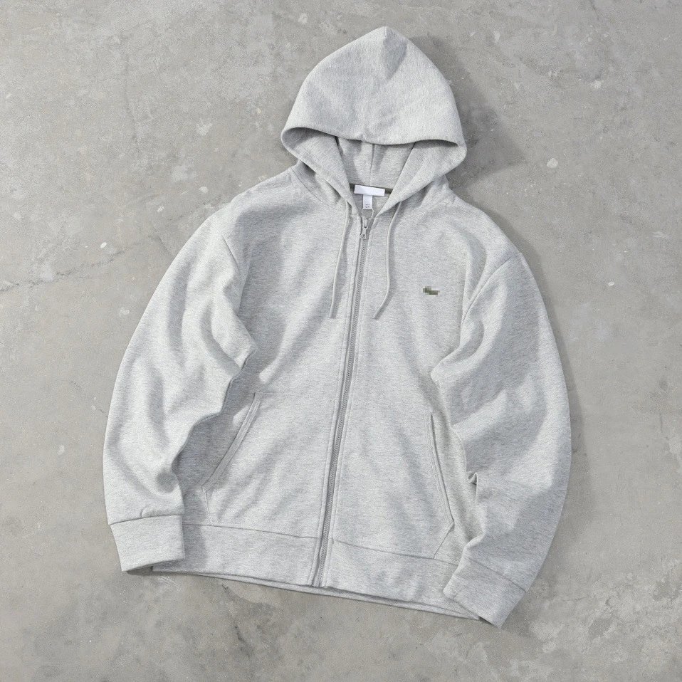This classic Lacoste full-zip hoodie is an indispensable, versatile staple—the perfect entry point for embracing French casual style. - rep Lacoste