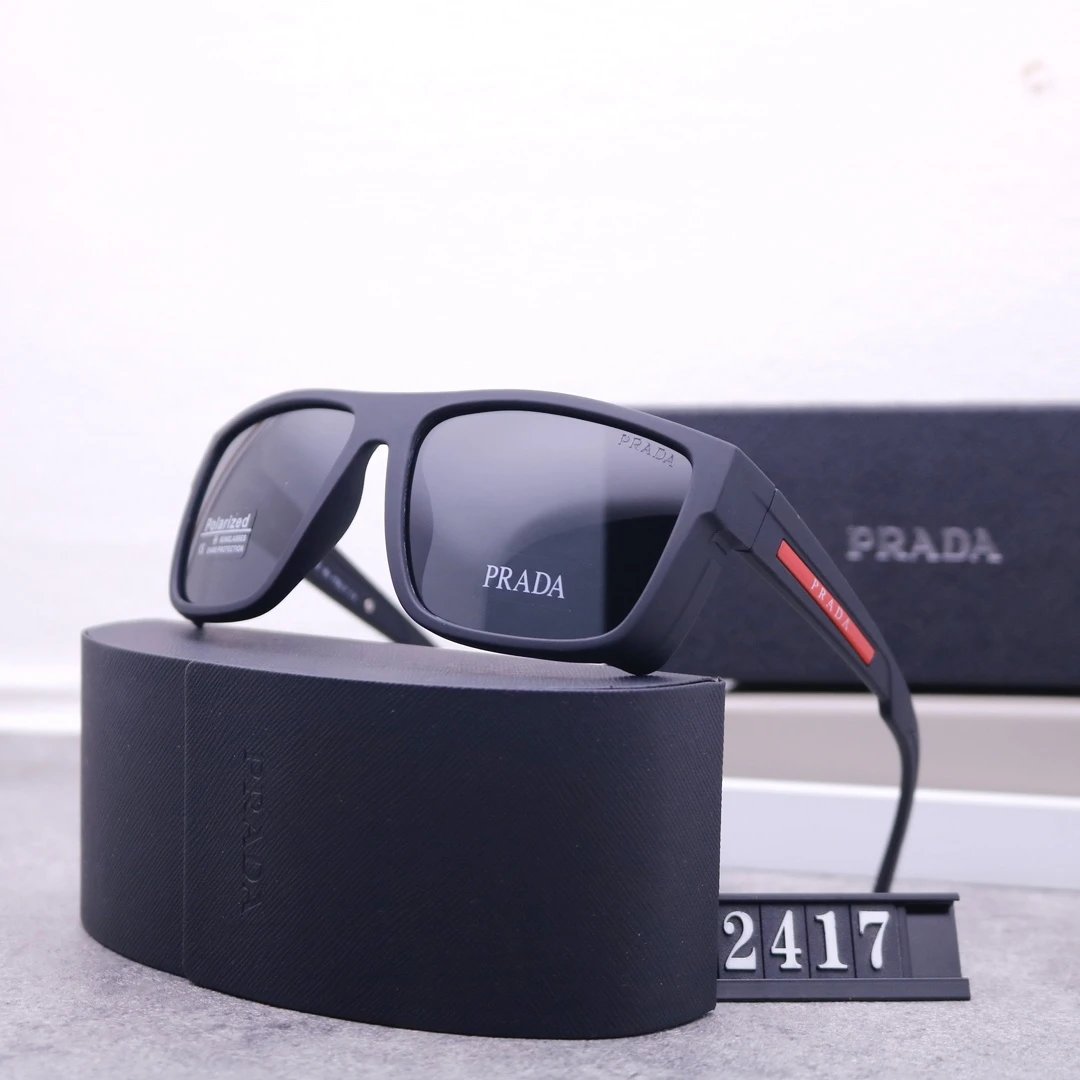 Prada polarized oversized frame sunglasses - rep okulary