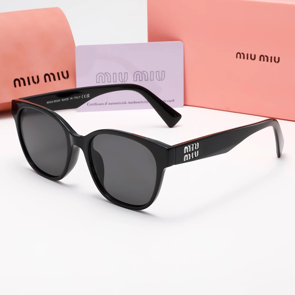 Miu Miu Classic Cat-Eye Round Frame Glasses - rep Miu Miu
